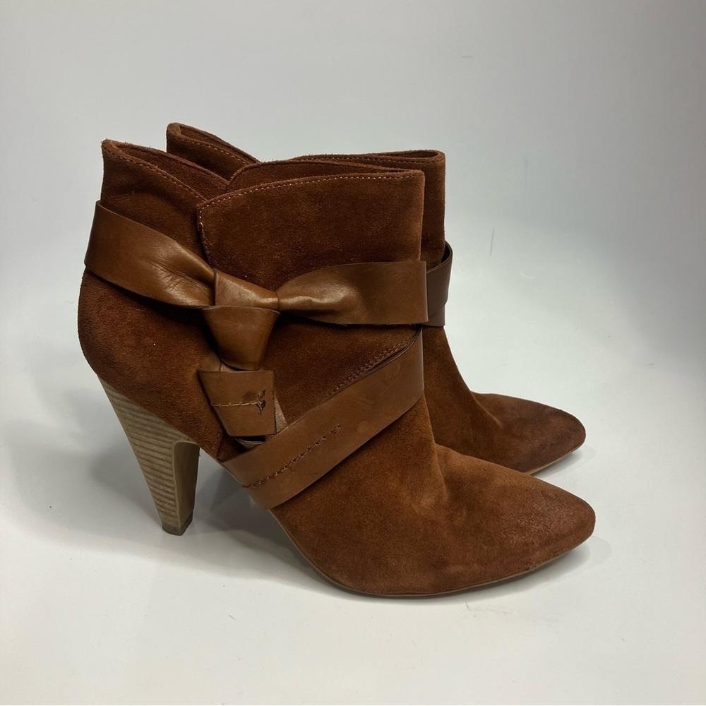 Jessica Simpson Meri suede heeled booties size11